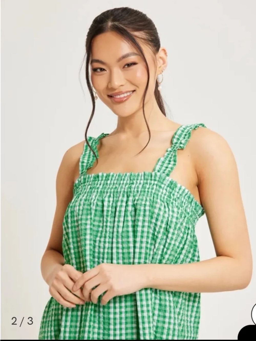 Envii ENSUSAN SL DRESS 6889 in Jolly Check size Small - Picture 4 of 12